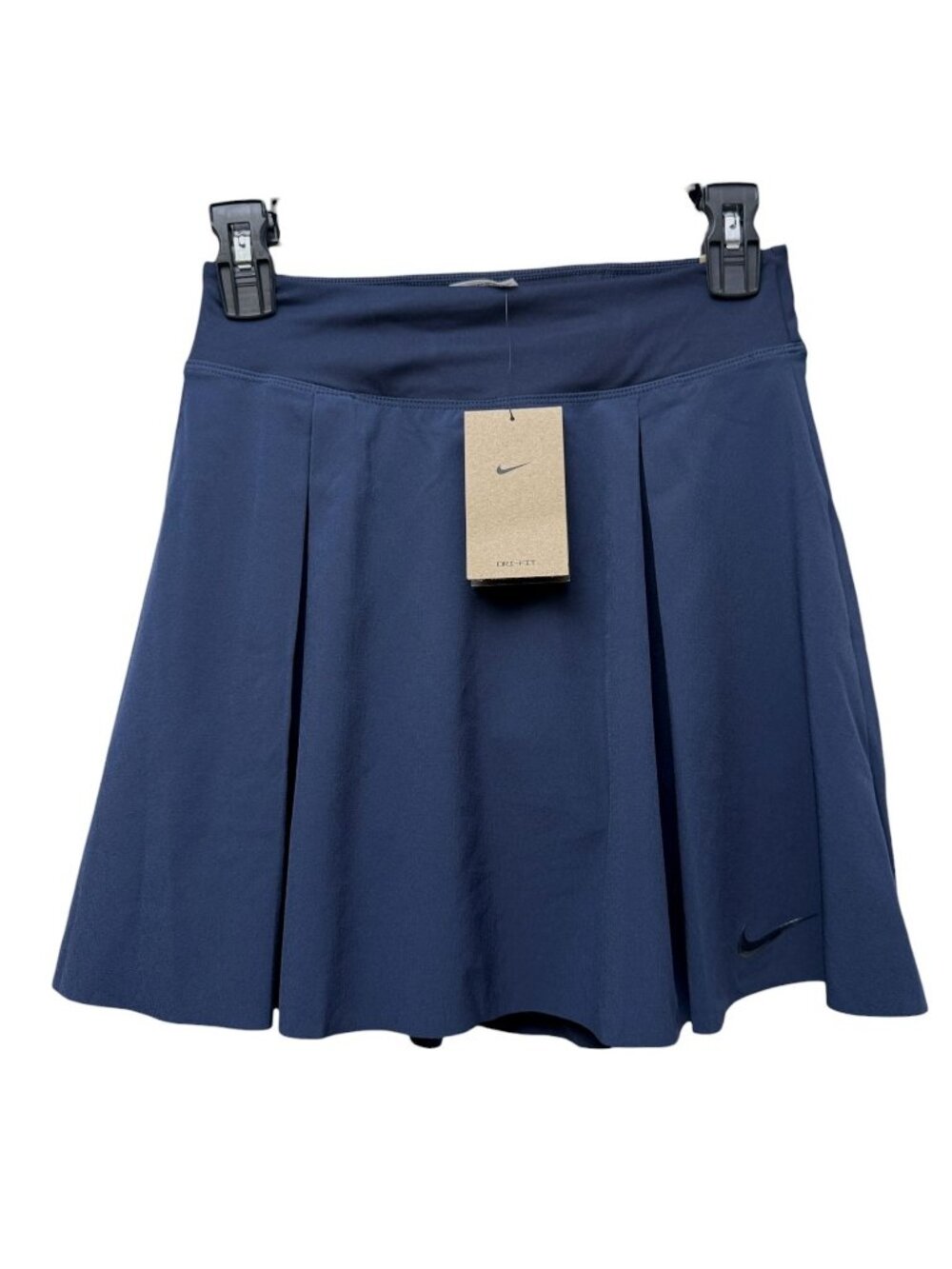 Nike Golf Skort Size XS Dri-FIT Navy Blue Stretch Pull On Flared Skirt - Picture 1 of 11